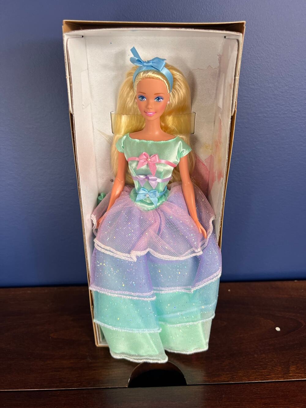 New in Box Avon special edition Spring Tea Party Barbie Third in Series Mattel